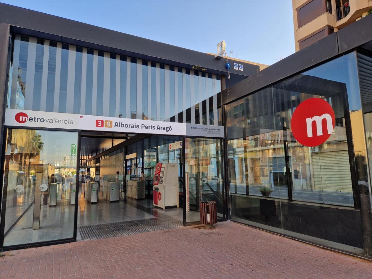 Willa Casa 12 Pax Metro Alboraya Valencia Zewnętrze zdjęcie