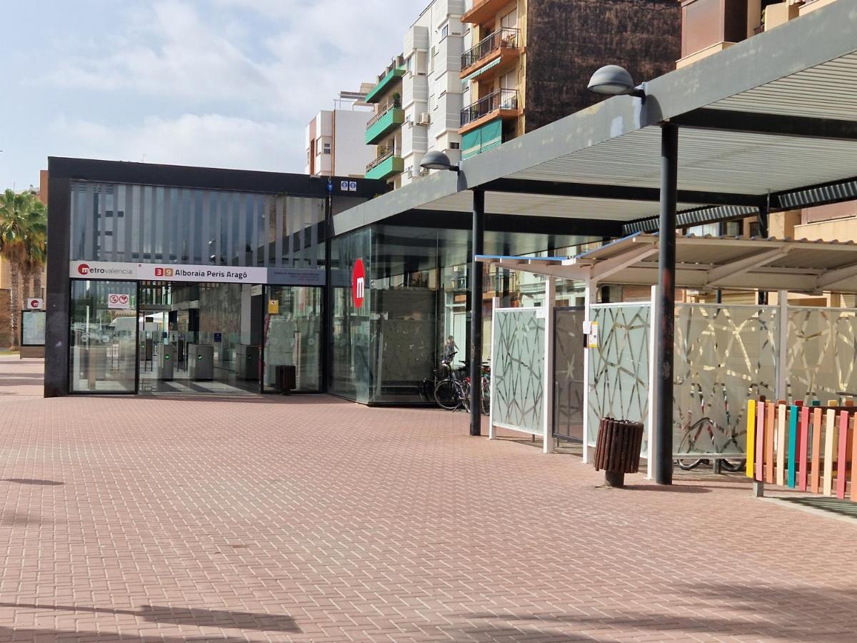 Willa Casa 12 Pax Metro Alboraya Valencia Zewnętrze zdjęcie